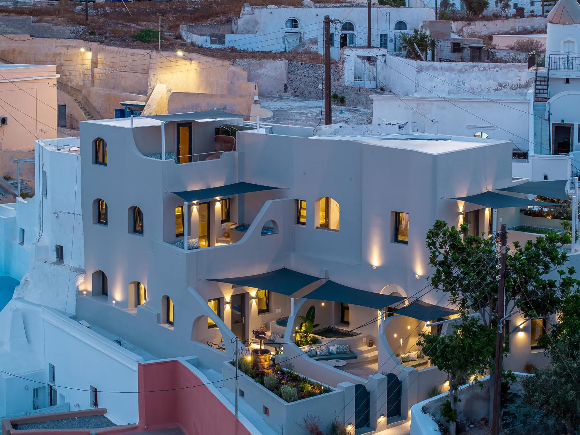 Galaria Serenity Suites Vóthon Екстериор снимка