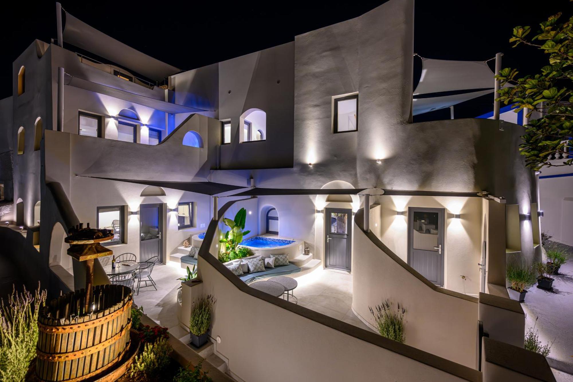 Galaria Serenity Suites Vóthon Екстериор снимка